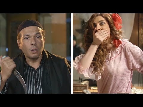 خبر مرتو تلبس قميص نوم وتتركن وخلا رجال غريب يدخل عليها 