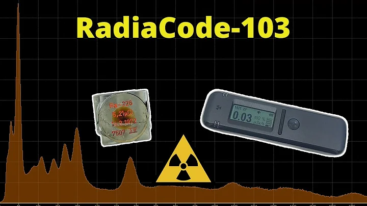 Radiacode 103 unboxing and review - nuclear chemistry