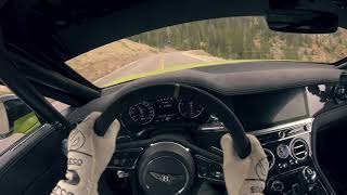 On Board Drivers-Eye Footage – Bentley Continental GT Pikes Peak Record Run | Bentley Motors