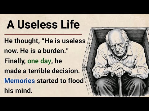 A Useless Life 📖 | A2 English Listening Practice