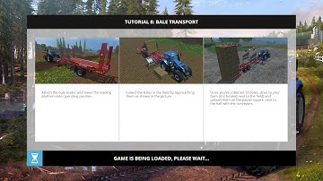 Farming Simulator 2015- Tutorial 8- Bale Transport
