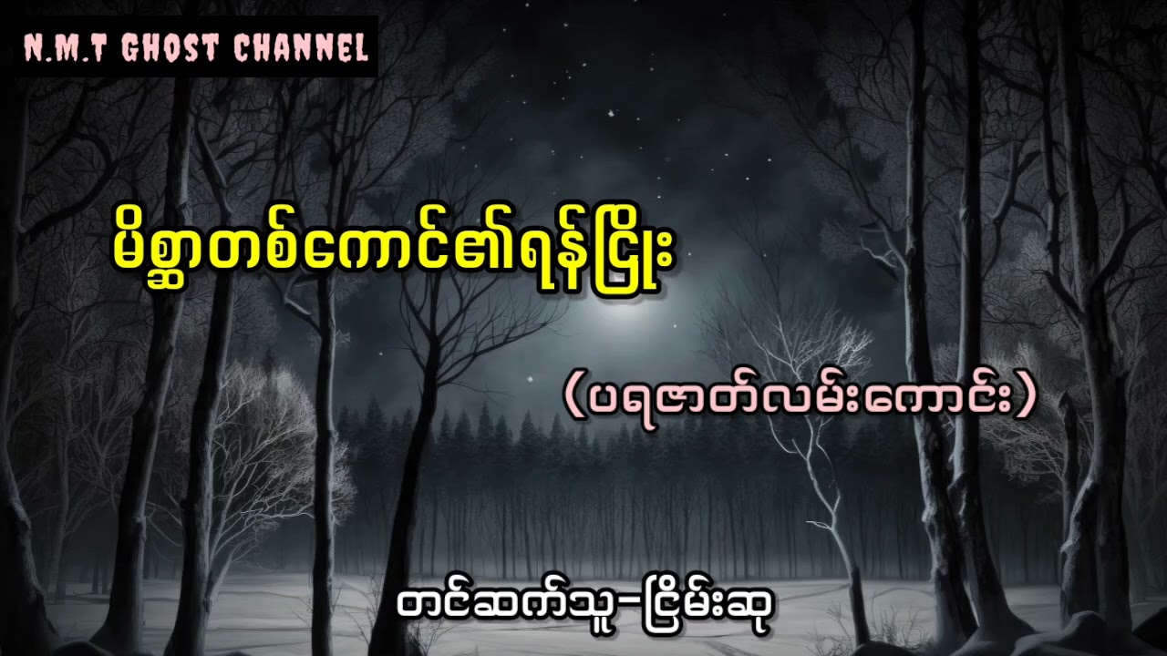 မိစ္ဆာတစ်ကောင်၏ရန်ငြိုး(ပရဇာတ်လမ်းကောင်း)