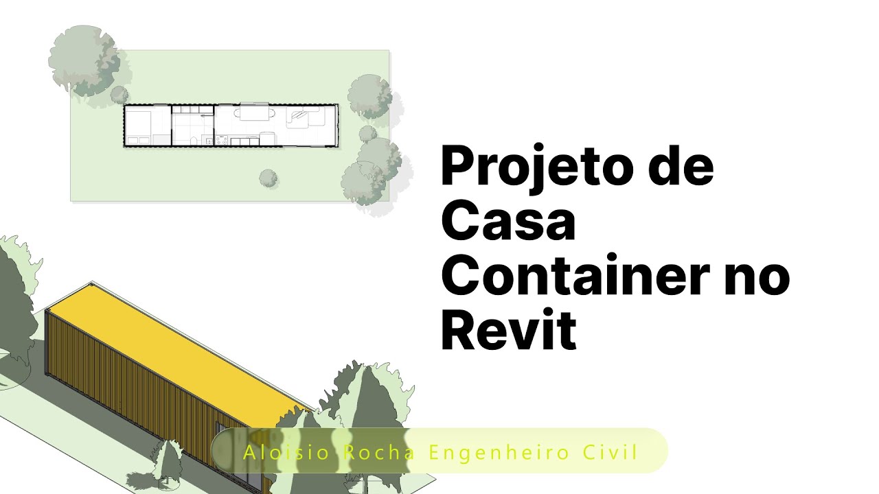 Projeto de CASA CONTAINER no Revit: Passo a Passo com Família ...
