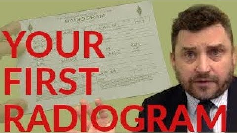 Your First Radiogram (Radio KD8TTE Ep 041)