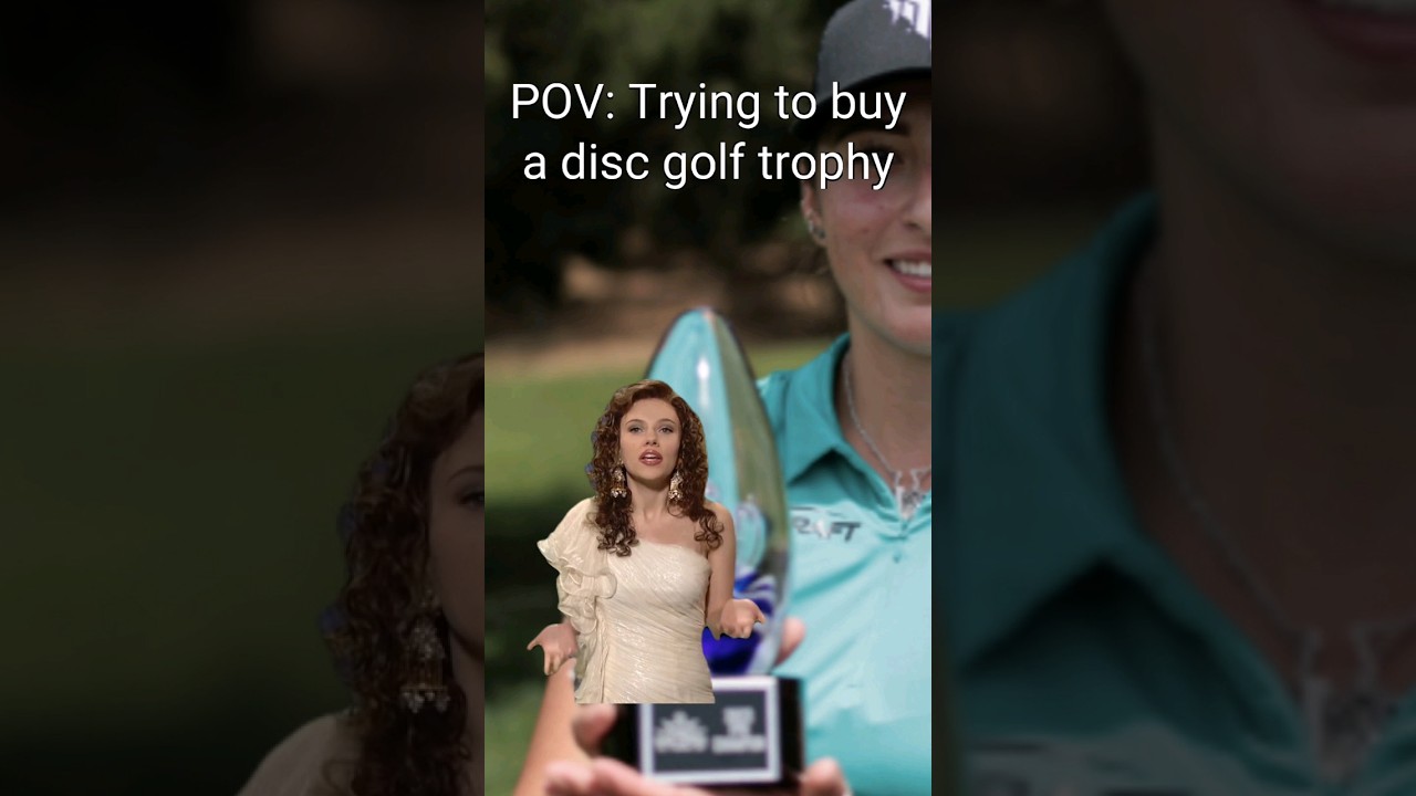 Disc Golf Trophies are RIDICULOUS 🤣 