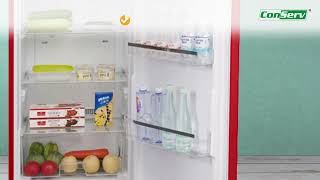 🎯 Retro Meets Modern! 🏡 Conserv 50’s Style 11.12 cu.ft. Refrigerator | Vintage Look! 🚀