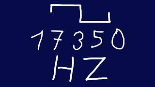 17350 hz square