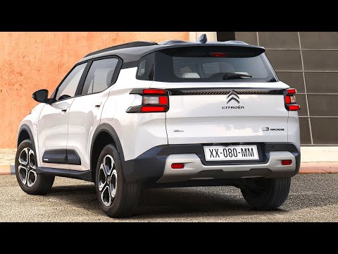 New 2023 Citroen C3 Aircross - Wonderful 3-row Compact Family SUV Interior  & Exterior 