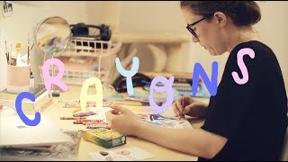 Colouring With Crayons And Ikea Markers Frannerd