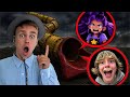 67 &amp; LILY LOVEBRAID’S WERE JUMPING ON EVIL TRAMPOLINES WITH MR. LEO | Slide Eater was watching them