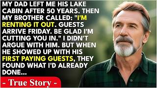 20 My Brother Listed Our Father's Lake Cabin On VRBO Without My Permission, So I Prepared A Welcome