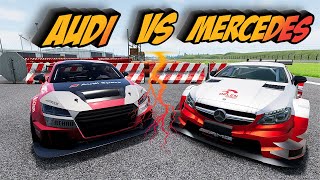 Mercedes VS Audi Cars Speed BRAKE Test Track / BeamNG Drive screenshot 5
