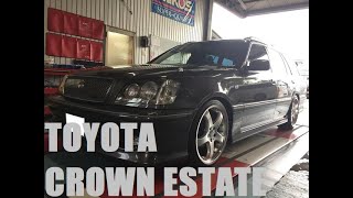 トヨタ クラウンエステート(14.1万キロ)  ATF交換(ストレーナー等交換含む) コンタチェック WAKO'S ATF SAFETY S トルコン太郎 過走行車 豊橋市 さとう商会