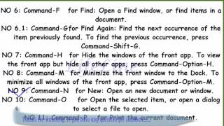 Most Essential Shortcut Key of Mac Part 1 (Cut, copy, paste, and other common shortcuts)
