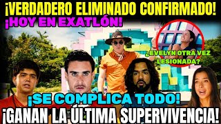 HOY EN EXATLÓN 💥 VERDADERO ELIMINADO CONFIRMADO ✅ EVELYN LESIONADA! EXATLÓN MÉXICO #exatlón 