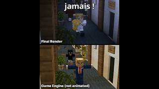 Final Render vs Minecraft Game Engine #42 (The Chase)