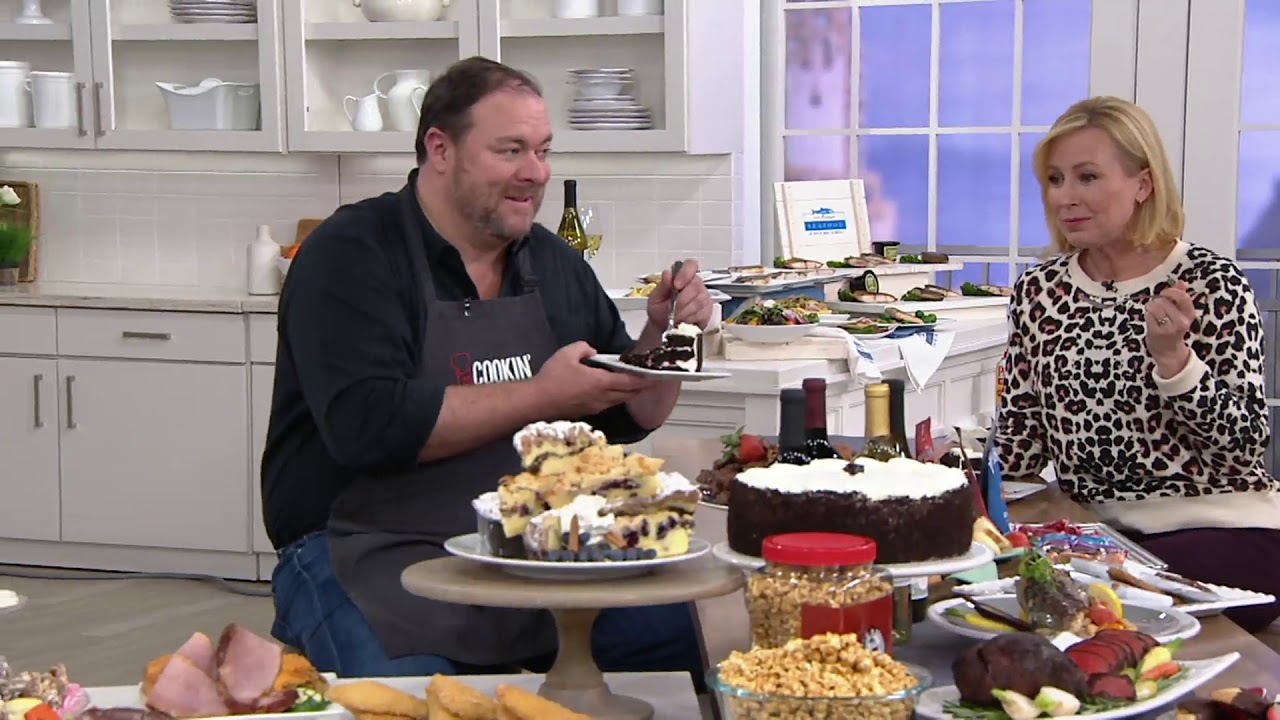 Кевин О'Лири 4,75-фунтовый торт «Черный лес» от Junior's на QVC