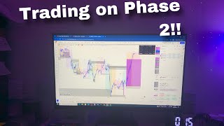 Road To First Funded Payout - Day 49 First Week Trading On Phase 2 + Balancing College Life!