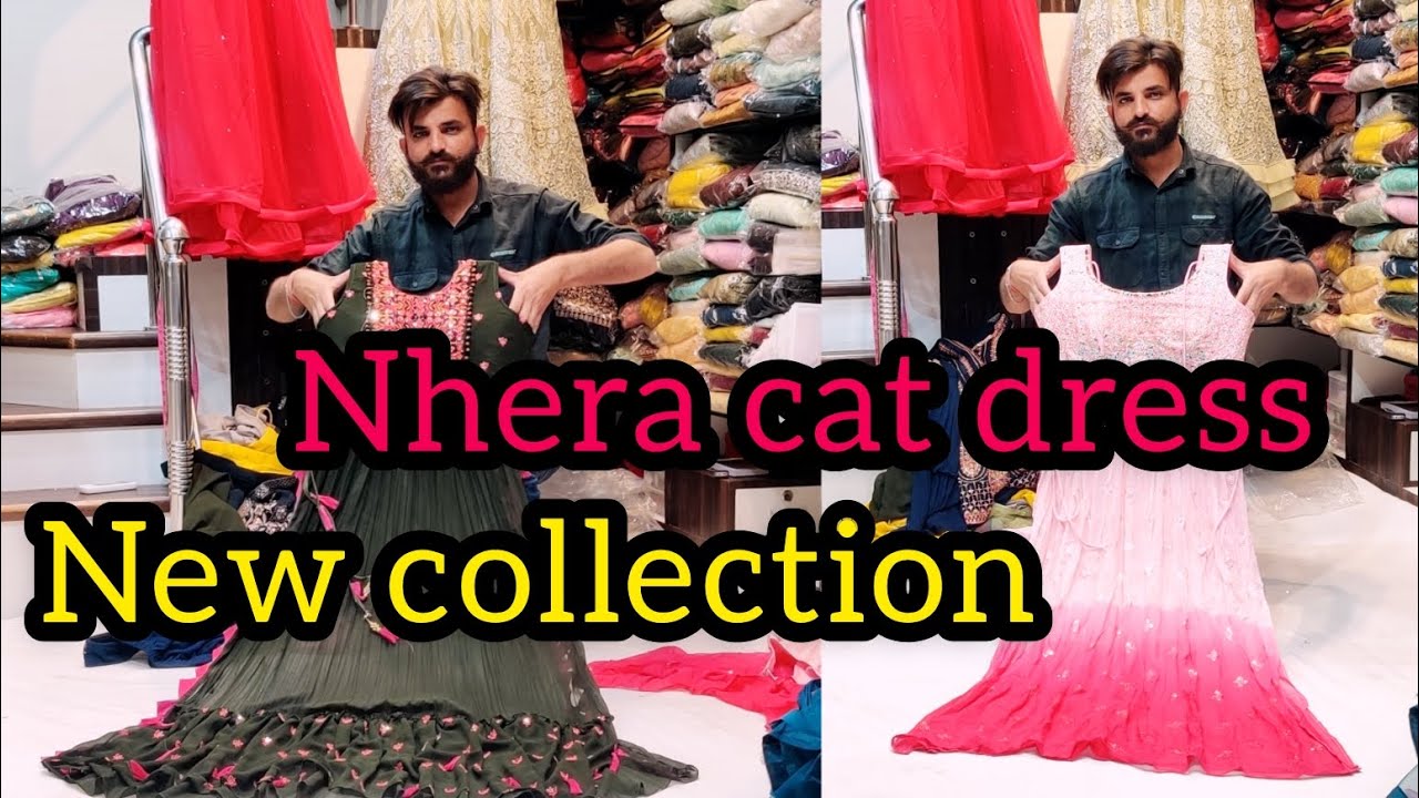 🔥NEHRA Cut Dresse👗 New party wear collection 👌online shopping Sowcarpet ...