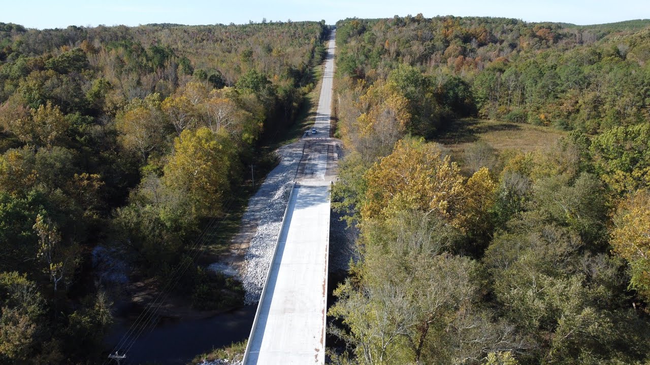 Hwy 247 Bridge Project nears completion - YouTube