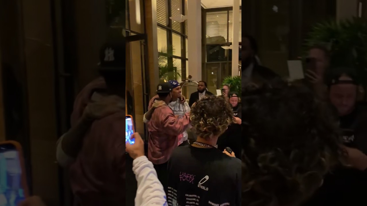 Bryson Tiller Surprises Chris Brown With a Lambo