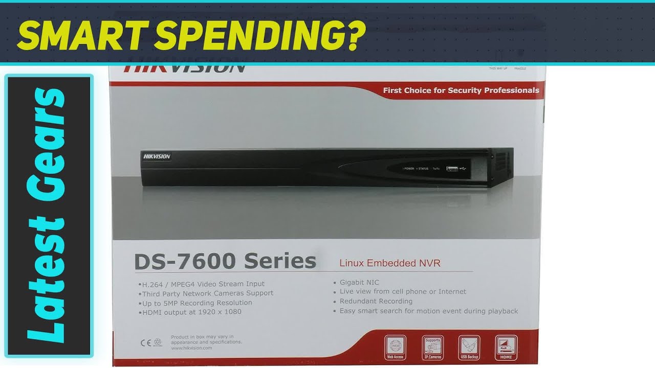 Hikvision DS-7608NI-E2/8P 8CH PoE NVR: Best Network Video Recorder