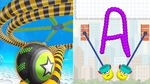 Going Balls Vs Draw to Smash gamepay Android & iOS part 1