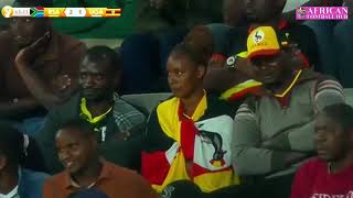 Uganda cranes Vs bafana bafana of south Africa 3-3 at mandera national stadium nambole