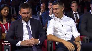 Messi ve Ronaldo Ödül Töreninde EFSANA Diyolag