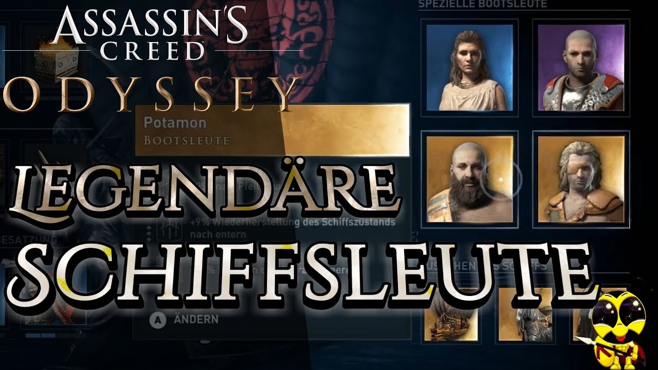 Assassin´s Creed Odyssey #62 Legendäre Schiffsleute anheuern /Deutsch/German