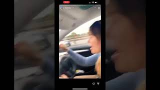 Simon Listening To Talia Whilst Talia Mar Drives Simon