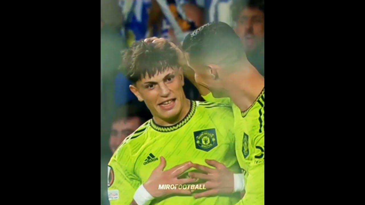 Messi & Garnacho + Ronaldo 💔❤