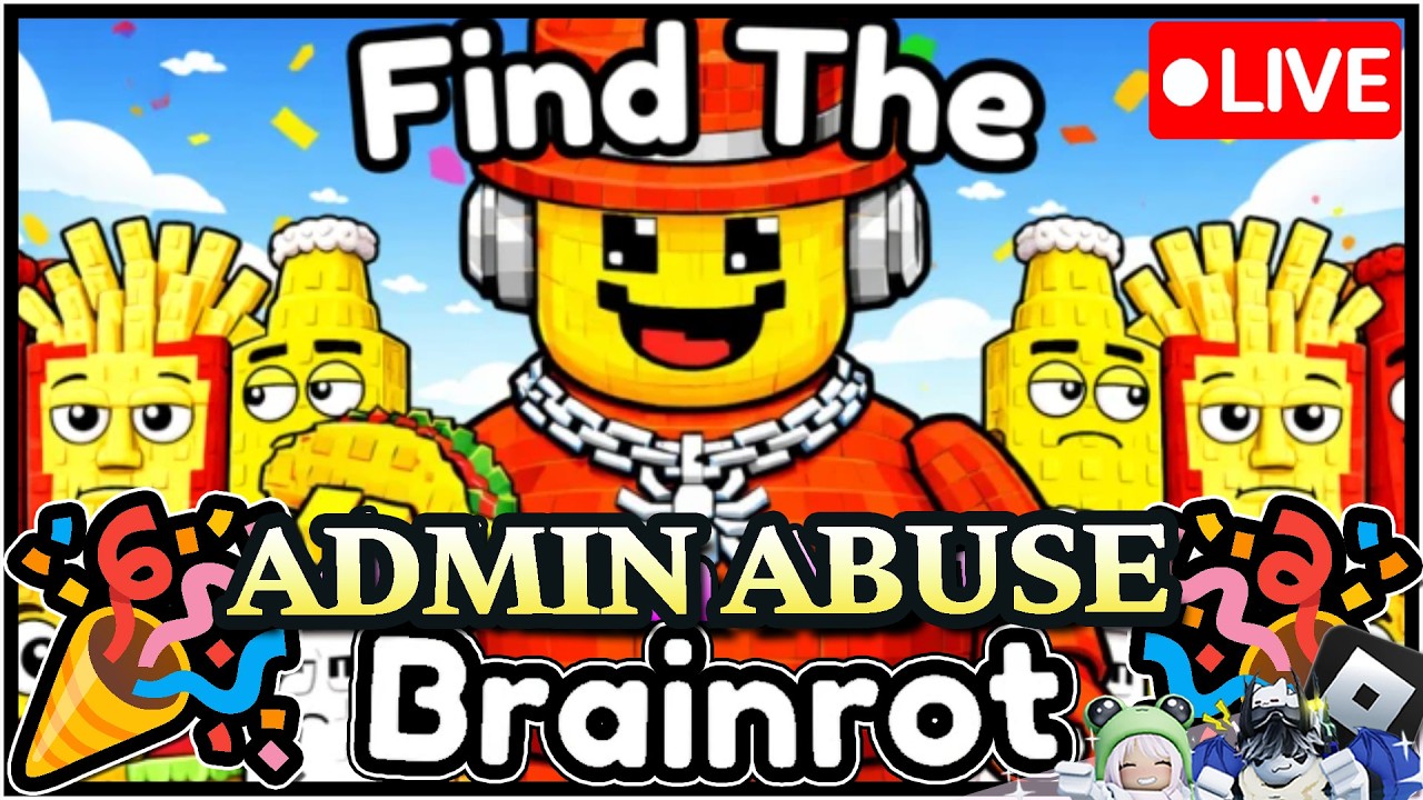 🎉MEGA ADMIN ABUSE🔴LIVE | Find the Brainrot 396 | 99Nights🌴JUNGLE BIOME🌴| @yulyonroblox |🎮ROBLOX | 4K