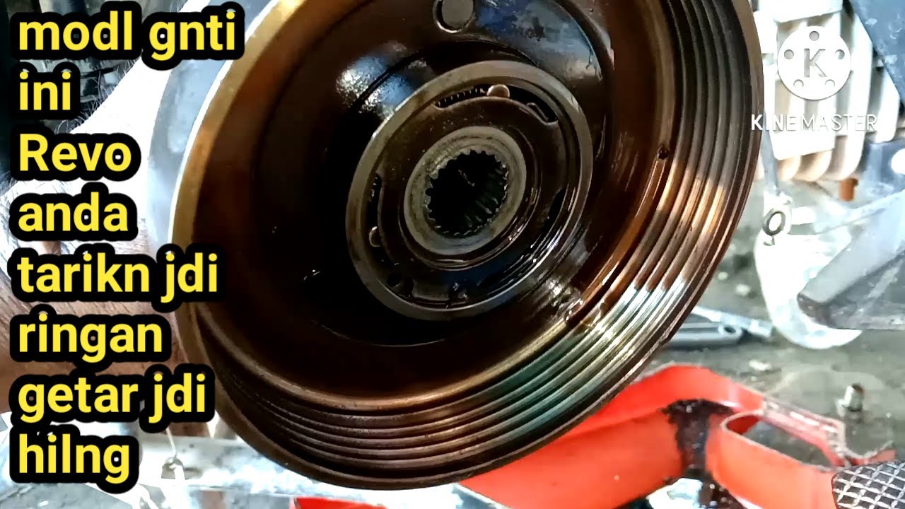 Revo fi/modal ganti ini tnjkn lebi brtenaga getar jdi hilang.