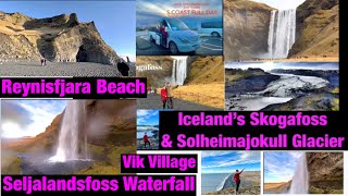 11/1/2022: Iceland South Coast Tour w/ Most Beautiful Black Sand Beach, Waterfalls and Glacier