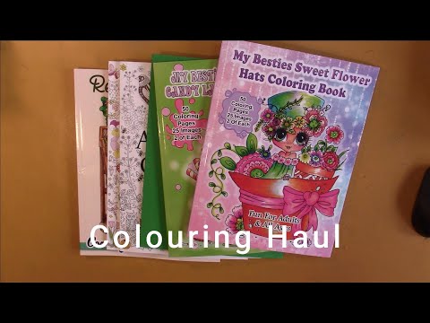 Coloring Book x Supply Haul Dec 2023