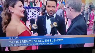 Luis Fonsi llegó con encanto a los Oscars 🤗🤗