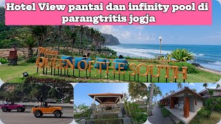 HITS Hotel in JOGJA!! QUEEN Of the South. Parangtritis Beach view hotel, INFINITY Pool and Sunset