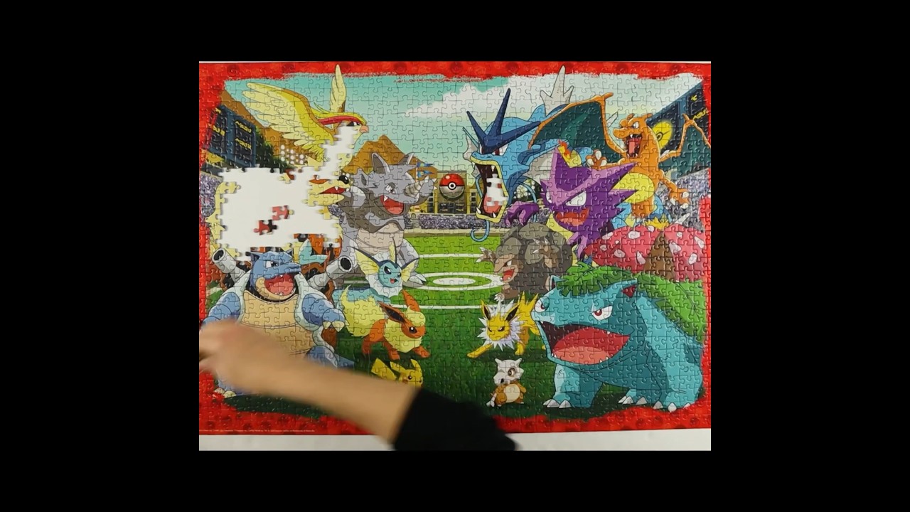 1000 Piece Pokemon Puzzle Vlog! 