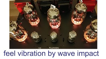 high damping factor makes BASS tight, feel vibration & strong wave impact. 6C33C-B pp tube amp demo