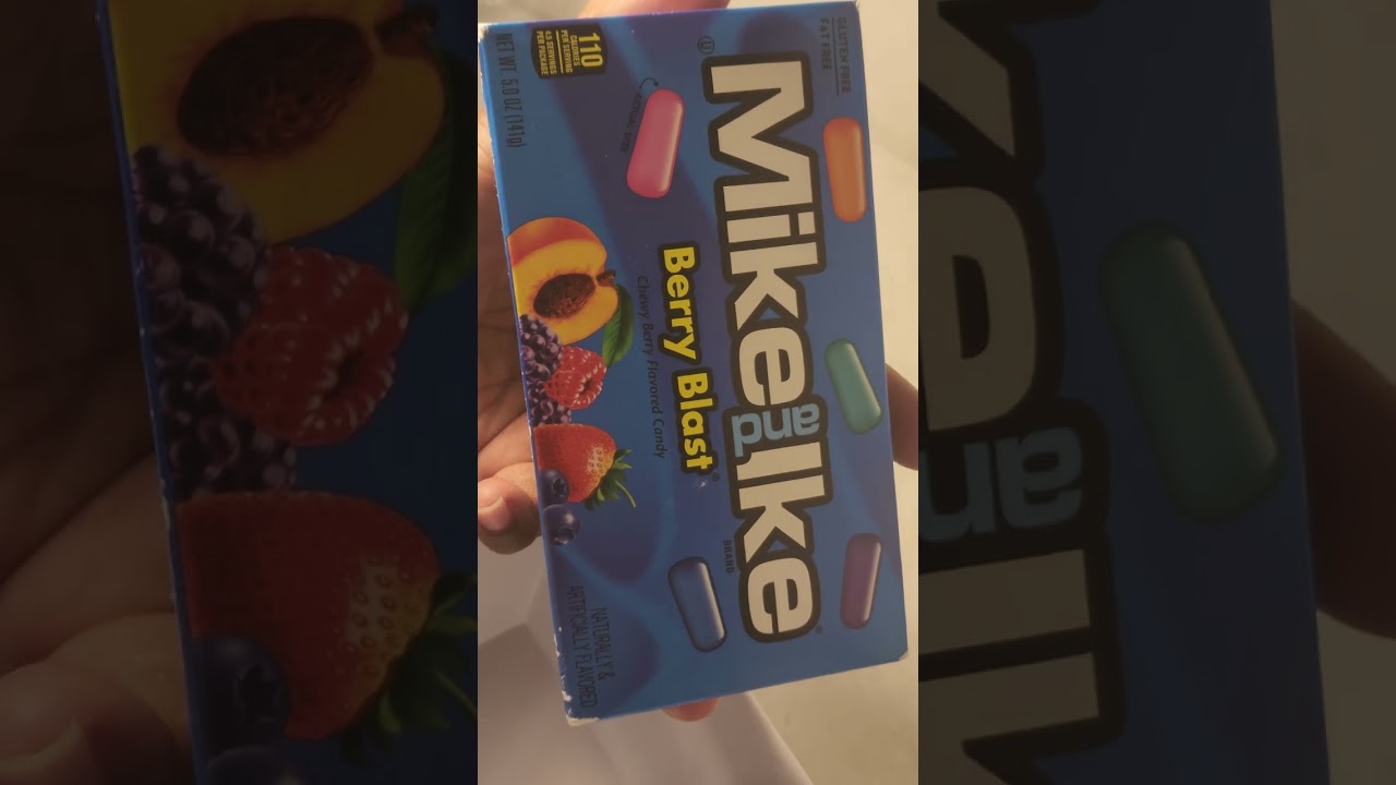 Unboxing Mike and Ike Berry Blast 
