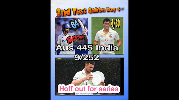 Australia v India 2024-25- Third Test Day 4 Gabba wrap with the great Ian Healy 🧤🏏