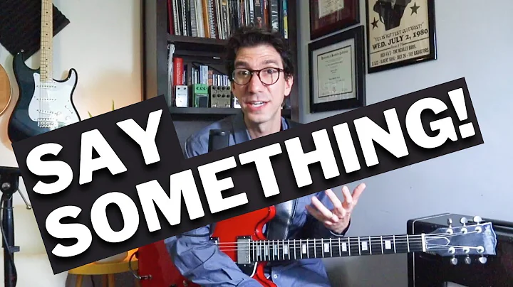 Play More ORGANIC GUITAR SOLOS! The power of PHRASING