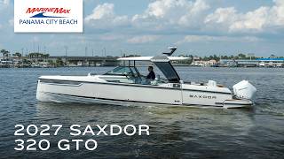 2027 SAXDOR SX320 GTO | BOLD PERFORMANCE, REFINED COMFORT | MARINEMAX PANAMA CITY BEACH, FL