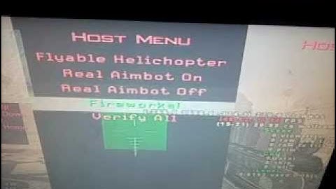 Teh 1337 Mod Menu. PS3
