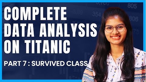 Data Analysis on Titanic : Feature - Survived class | Part 7 | Python | Shambhavi gupta