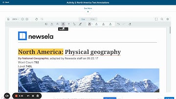 Schoology Annotations Toolbar: Teacher Directions