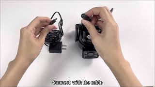 letscee ESCANU BD12-H unboxing , ful guide seting