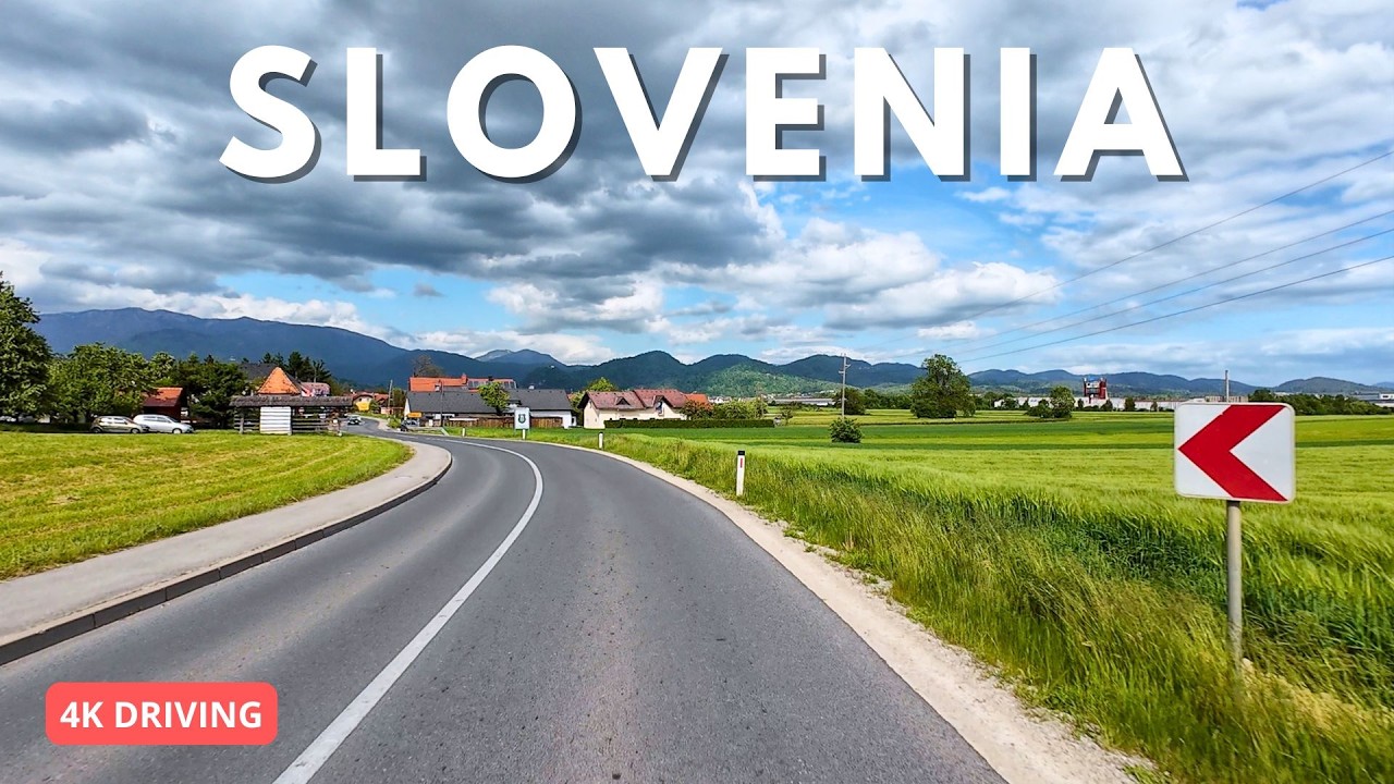 Scenic Journey Across Slovenia | Kranj to Celje Road Trip
