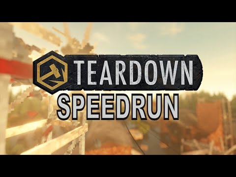 Teardown Speedrun World Record 